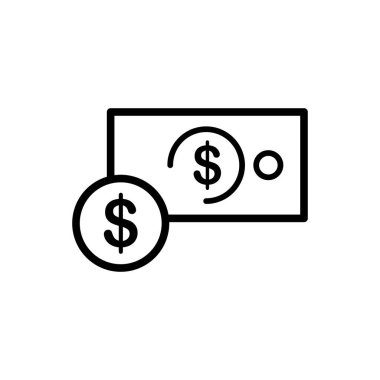 Illustration Vector Graphic of Money Icon template design