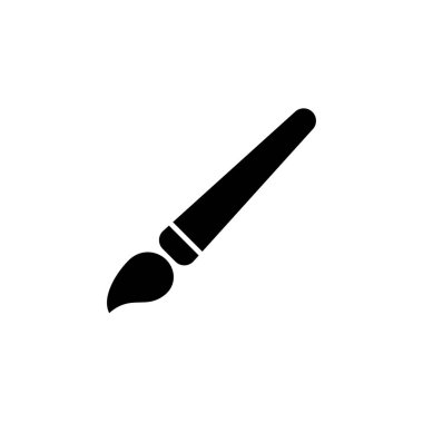 Illustration Vector graphic of Paintbrush Icon. Fit for education, decoration, repair, ink etc