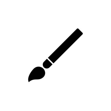 Illustration Vector graphic of Paintbrush Icon. Fit for education, decoration, repair, ink etc