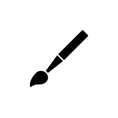 Illustration Vector graphic of Paintbrush Icon. Fit for education, decoration, repair, ink etc