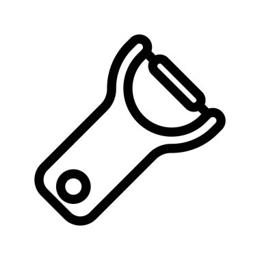 Illustration Vector graphic of peeler icon template design