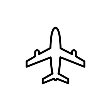 Illustration Vector graphic of Plane Icon template design