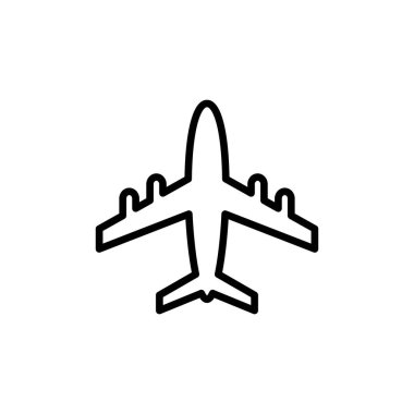 Illustration Vector graphic of Plane Icon template design
