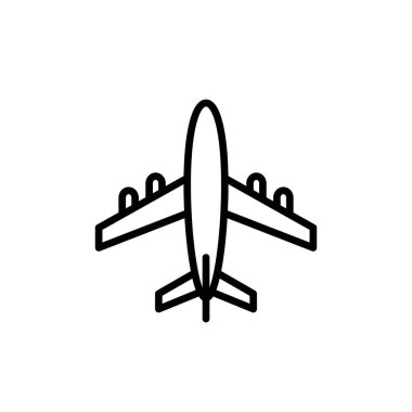 Illustration Vector graphic of Plane Icon template design
