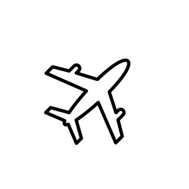 Illustration Vector graphic of Plane Icon template design