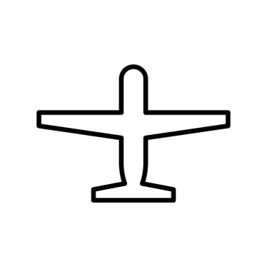 Illustration Vector graphic of Plane Icon template design