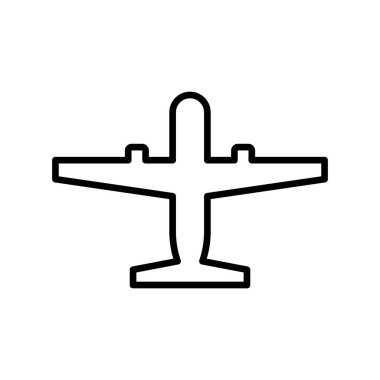 Illustration Vector graphic of Plane Icon template design