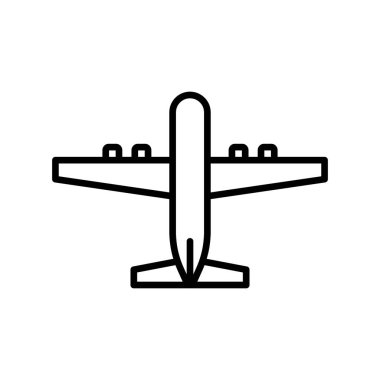 Illustration Vector graphic of Plane Icon template design