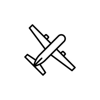 Illustration Vector graphic of Plane Icon template design