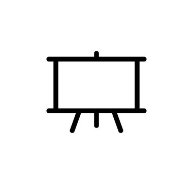 Illustration Vector Graphic of Presentation Board icon template design