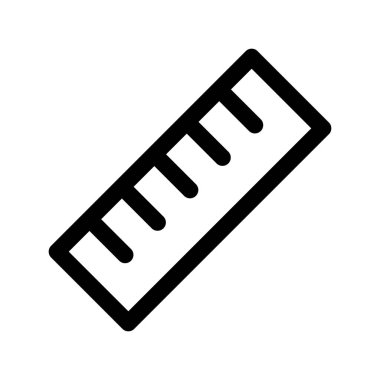 Illustration Vector Graphic of Ruler icon template design