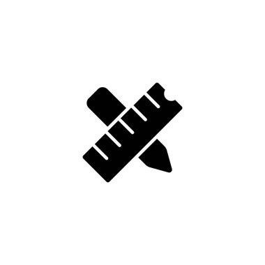 Illustration Vector Graphic of Ruler icon template design