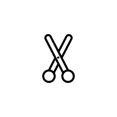 Illustration Vector graphic of Scissor Icon template design