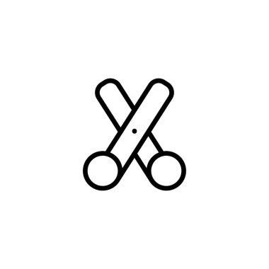 Illustration Vector graphic of Scissor Icon template design