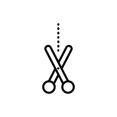 Illustration Vector graphic of Scissor Icon template design