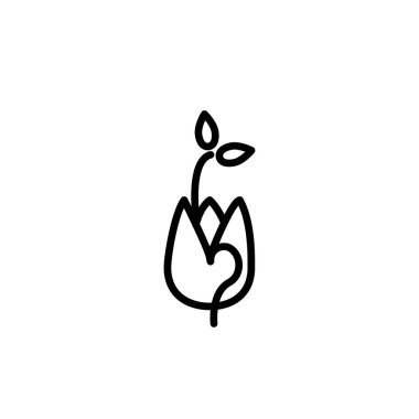 Illustration Vector graphic of seed icon template design