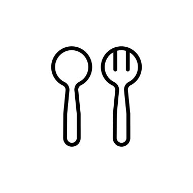 Illustration Vector graphic of Spoon Icon. Fit for dinner, lunch, restaurant, tableware etc.