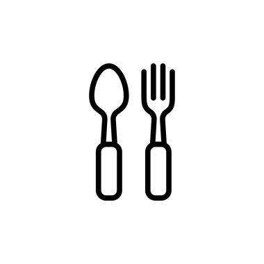 Illustration Vector graphic of Spoon Icon. Fit for dinner, lunch, restaurant, tableware etc.
