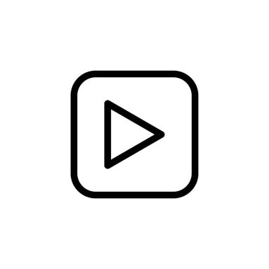 Illustration Vector graphic of Video Icon. Fit for multimedia, film, movie, player etc.
