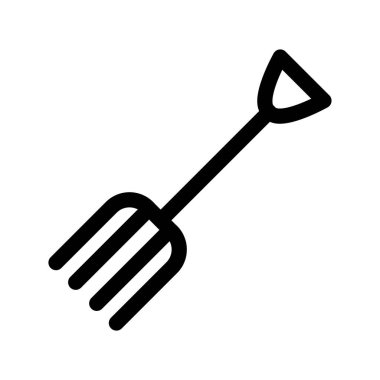 Illustration Vector Graphic of Fork Garden icon Template Design