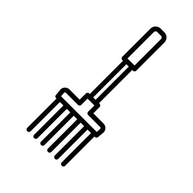Illustration Vector Graphic of Fork Garden icon Template Design