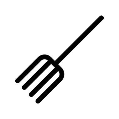Illustration Vector Graphic of Fork Garden icon Template Design