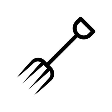 Illustration Vector Graphic of Fork Garden icon Template Design