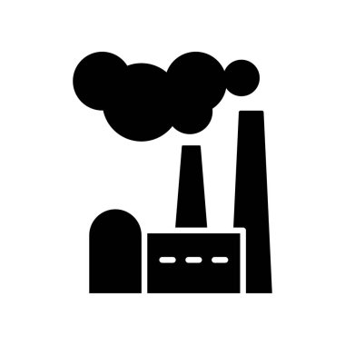 Illustration Vector Graphic of Factory Icon Design Template