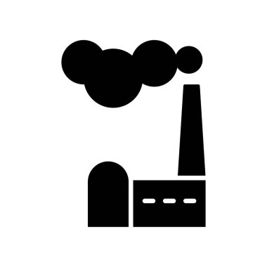 Illustration Vector Graphic of Factory Icon Design Template