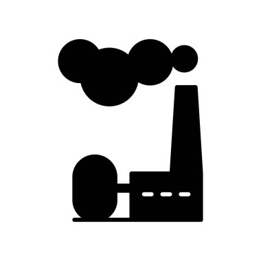 Illustration Vector Graphic of Factory Icon Design Template