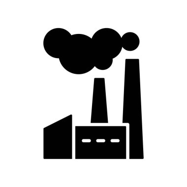 Illustration Vector Graphic of Factory Icon Design Template