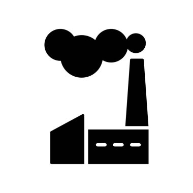 Illustration Vector Graphic of Factory Icon Design Template