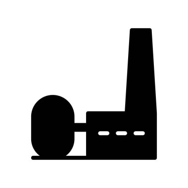 Illustration Vector Graphic of Factory Icon Design Template