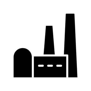 Illustration Vector Graphic of Factory Icon Design Template