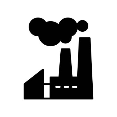 Illustration Vector Graphic of Factory Icon Design Template