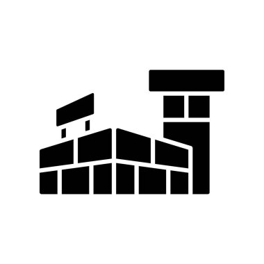 Illustration Vector Graphic of Mall Building Icon Design Template