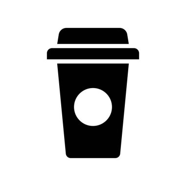Illustration Vector Graphic of Coffee Paper Cup Icon Design Template