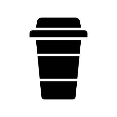Illustration Vector Graphic of Coffee Paper Cup Icon Design Template