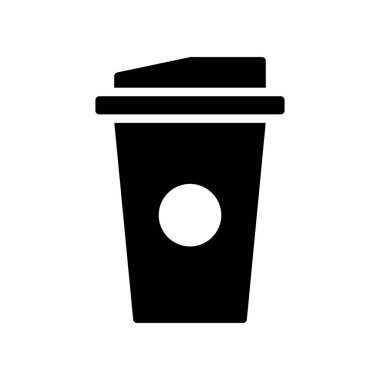 Illustration Vector Graphic of Coffee Paper Cup Icon Design Template