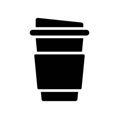 Illustration Vector Graphic of Coffee Paper Cup Icon Design Template
