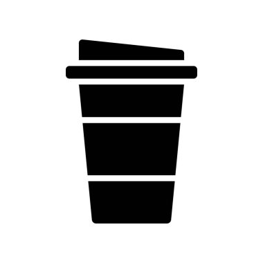 Illustration Vector Graphic of Coffee Paper Cup Icon Design Template