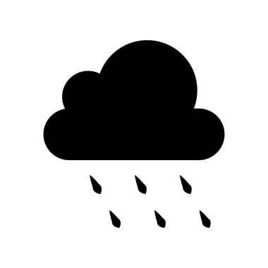 Illustration Vector Graphic of  Rain Icon Design Template
