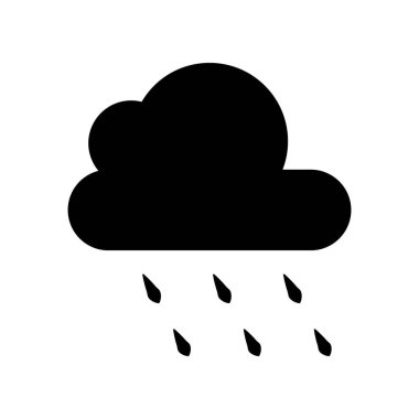 Illustration Vector Graphic of  Rain Icon Design Template