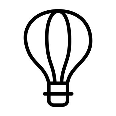 Illustration Vector Graphic of Air Balloon Icon Design