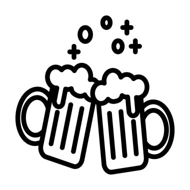 Illustration Vector Graphic of Beer Icon Design