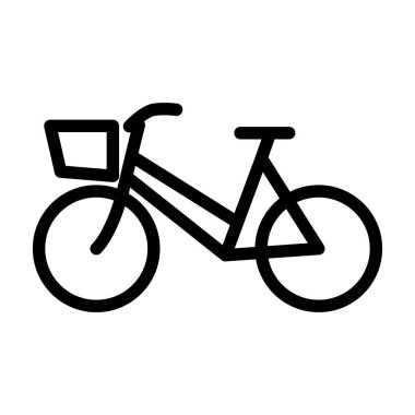 Illustration Vector Graphic of Bicycle Icon Design