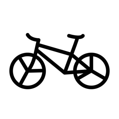 Illustration Vector Graphic of Bicycle Icon Design
