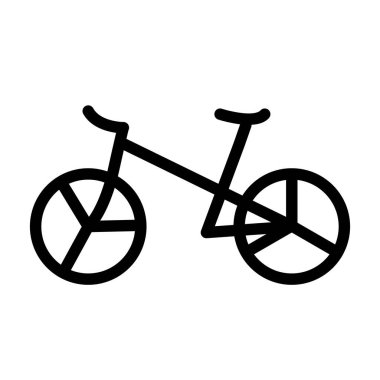 Illustration Vector Graphic of Bicycle Icon Design