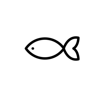 Illustration Vector graphic of Fish icon design