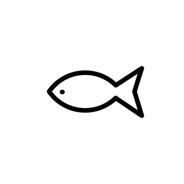 Illustration Vector graphic of Fish icon design